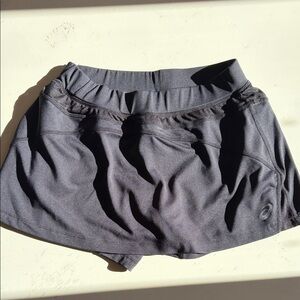 Black Athletic Skort